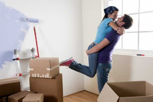 Organised home storage items supporting a clutter-free Yiewsley property