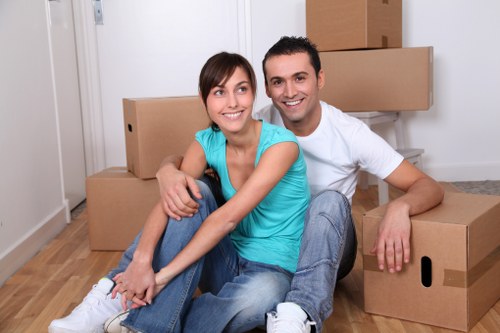 Charity reuse and waste separation activities at Yiewsley Storage