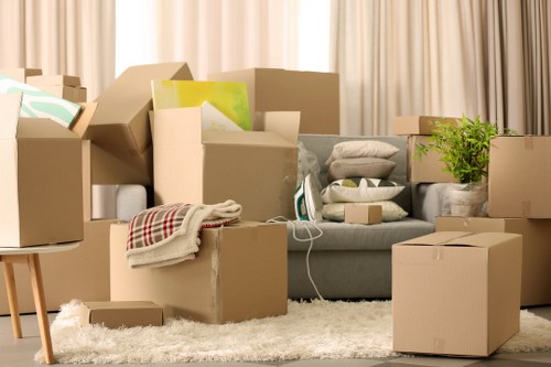 Local Yiewsley removals team handling household items